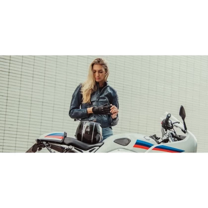 Mănuși Moto Damă din Piele Naturală REVIT HAWK LADIES · Negru  - 3