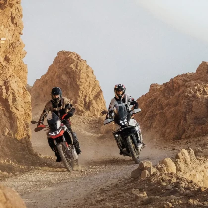 Geacă Moto Touring de Damă REVIT TORNADO 4 H2O · Gri / Negru / Roșu  - 2