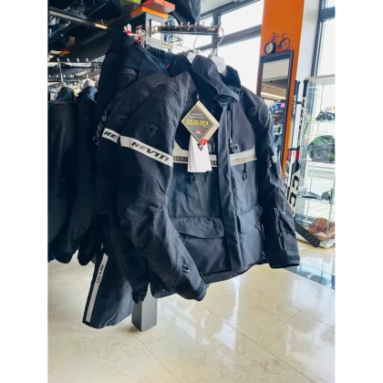 Geacă Moto din Textil GoreTex REVIT DOMINATOR 3 GTX · Negru  - 2
