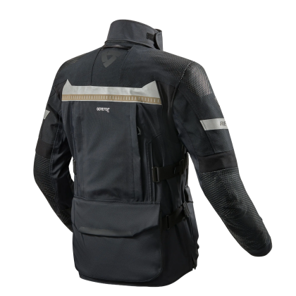 Geacă Moto din Textil GoreTex REVIT DOMINATOR 3 GTX · Negru  - 1