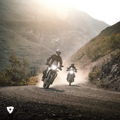 Geacă Moto Touring din Textil REVIT SAND 4 H2O · Maro / Gri  - 7