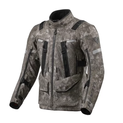 Geacă Moto Touring din Textil REVIT SAND 4 H2O · Maro / Gri  - 0