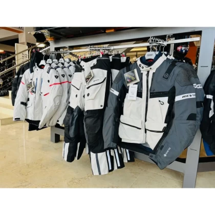 Geacă Moto din Textil GoreTex REVIT DEFENDER 3 GTX · Gri  - 2