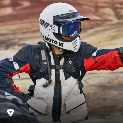 Geacă Moto din Textil GoreTex REVIT DEFENDER 3 GTX · Gri  - 3