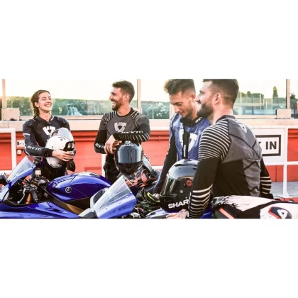 Mănuși Moto din Piele & Textil REVIT QUANTUM 2 · Roșu / Negru  - 2