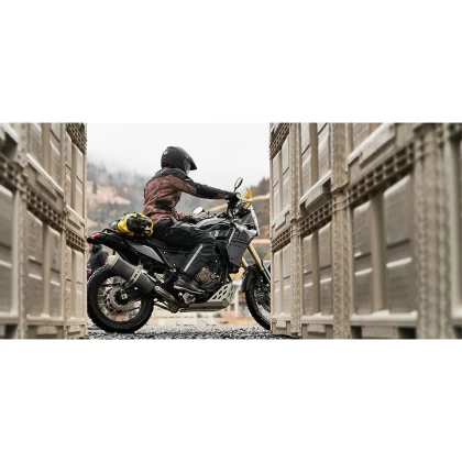 Geacă Moto din Textil REVIT OFFTRACK 2 H2O · Negru / Maro  - 10