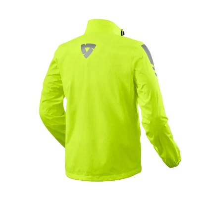 Geacă Moto de Ploaie din Textil REVIT CYCLONE 4 H2O · Galben-Fluo  - 1
