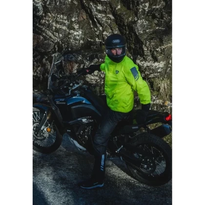 Pantaloni Moto de Ploaie din Textil REVIT ACID 4 H2O · Negru  - 2