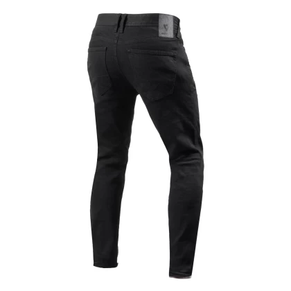 Blugi Moto din Bumbac & Textil REVIT JACKSON 2 SK L34 · Negru  - 1
