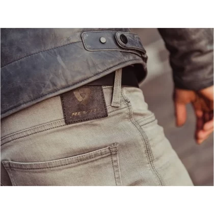 Blugi Moto cu Cordura® REVIT PISTON 2 SK L34 · Albastru  - 2