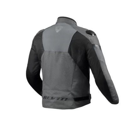 Geacă Moto de Vară din Textil REVIT CONTROL AIR H2O · Gri / Negru  - 1