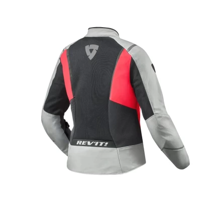 Geacă Moto Damă de Vară din Textil REVIT AIRWAVE 4 LADIES · Gri / Roz  - 1