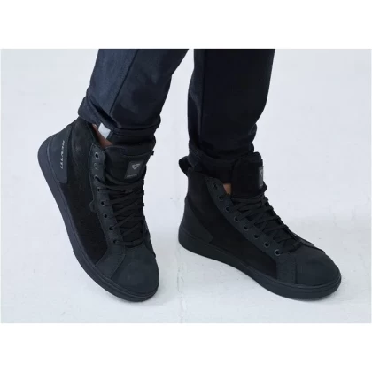 Ghete Moto Damă din Piele Perforată REVIT ARROW LADIES · Negru  - 2