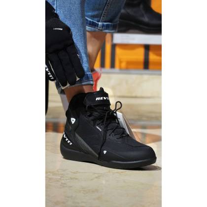 Mănuși Moto Damă de Vară din Textil REVIT ENDO LADIES · Gri / Roșu / Negru  - 6