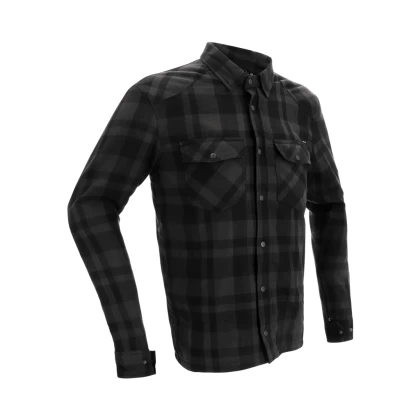 Cămașă Moto din Textil RICHA FOREST · Negru / Gri  - 2