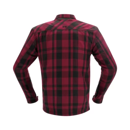 Cămașă Moto din Textil RICHA FOREST · Roșu / Negru  - 2
