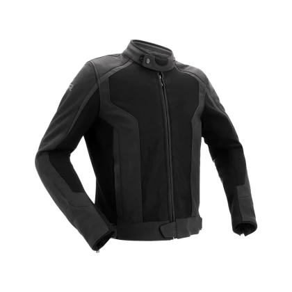 Geacă Moto Touring din Textil & Piele Naturală RICHA BALLISTIC 3 · Negru  - 2