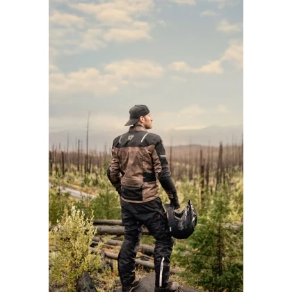 Geacă Moto din Textil REVIT OFFTRACK 2 H2O · Negru  - 9