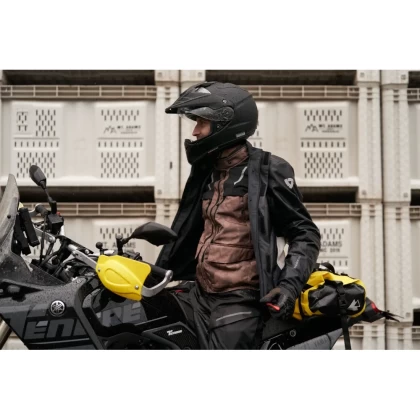 Geacă Moto din Textil REVIT OFFTRACK 2 H2O · Negru  - 5