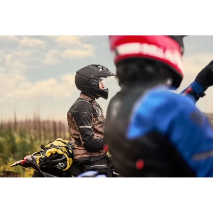 Geacă Moto din Textil REVIT OFFTRACK 2 H2O · Gri / Negru  - 8