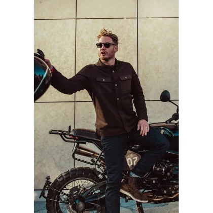 Cămașă Moto cu Protecții REVIT TRACER AIR 2 · Negru  - 3