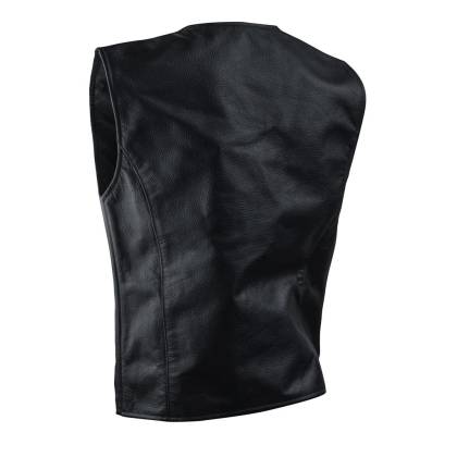 Vestă Moto din Piele Naturală RICHA 1904 · Negru  - 1