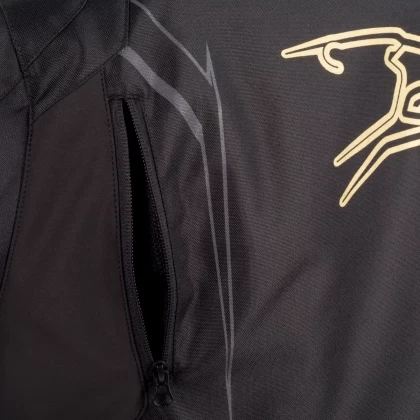 Geacă Moto din Textil BERING SWEEK · Negru / Roșu  - 4