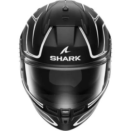 Cască Moto Integrală SHARK D-SKWAL 3 DRONE · Negru / Alb  - 2