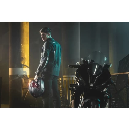 Cască Moto Integrală SHARK D-SKWAL 3 SIZLER · Negru / Gri / Albastru  - 6