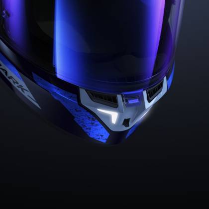 Cască Moto Integrală SHARK SKWAL i3 US FLAG cu Lumini de Frână · Albastru / Roșu / Alb  - 14