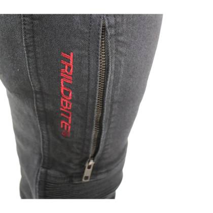 Blugi Moto Slim Fit TRILOBITE 2461 PARADO MONOLAYER AAA · Negru  - 10