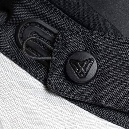 Geacă Moto din Textil SIXGEAR NOVUS · Negru / Alb / Albastru  - 11