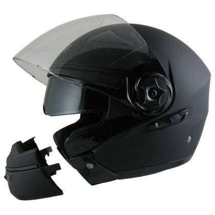 Cască Moto Open Face AWAX CLIP ELITE · Negru  - 0