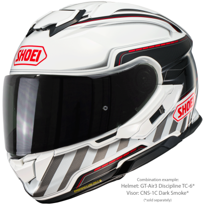 Vizieră Fumurie SHOEI CNS-1C pentru Casca Moto GT-Air 3 · Gri Închis  - 9