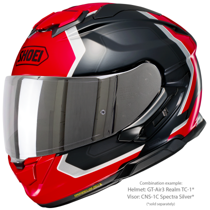 Vizieră cu Efect de Oglindă SHOEI CNS-1C pentru Casca Moto GT-Air 3 · Argintiu  - 5