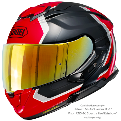 Vizieră cu Efect de Oglindă SHOEI CNS-1C pentru Casca Moto GT-Air 3 · Portocaliu  - 5