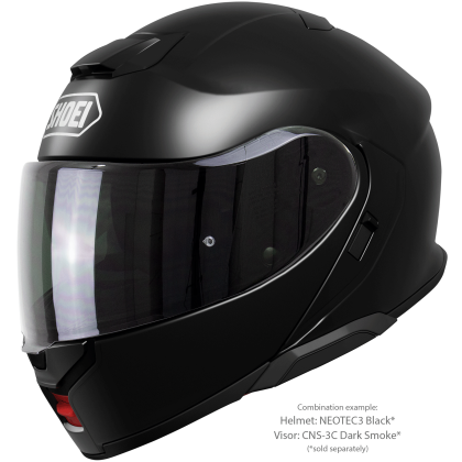 Vizieră Fumurie SHOEI CNS-3C pentru Casca Moto Neotec 3 · Gri Închis  - 11