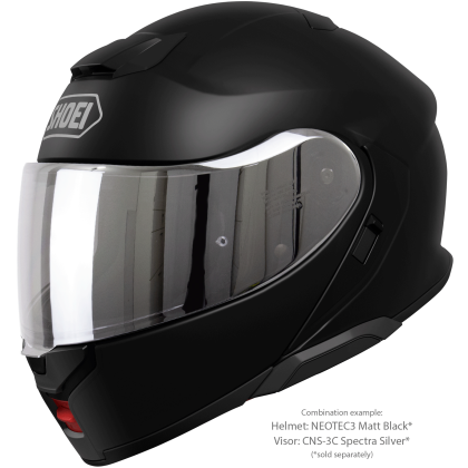 Vizieră cu Efect de Oglindă SHOEI CNS-3C pentru Casca Moto Neotec 3 · Argintiu  - 12