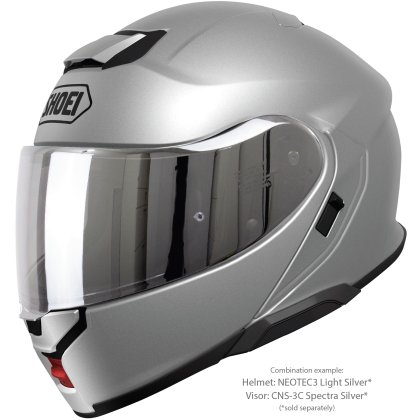 Vizieră cu Efect de Oglindă SHOEI CNS-3C pentru Casca Moto Neotec 3 · Argintiu  - 16
