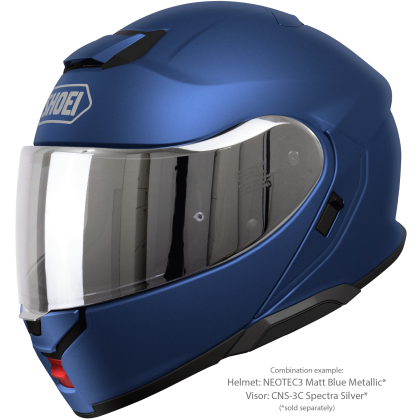 Vizieră cu Efect de Oglindă SHOEI CNS-3C pentru Casca Moto Neotec 3 · Argintiu  - 15