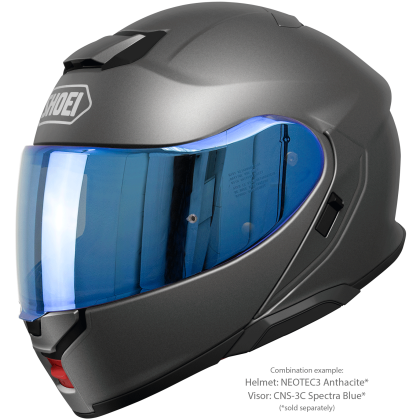 Vizieră cu Efect de Oglindă SHOEI CNS-3C pentru Casca Moto Neotec 3 · Albastru  - 14