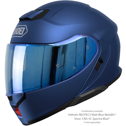 Vizieră cu Efect de Oglindă SHOEI CNS-3C pentru Casca Moto Neotec 3 · Albastru  - 17