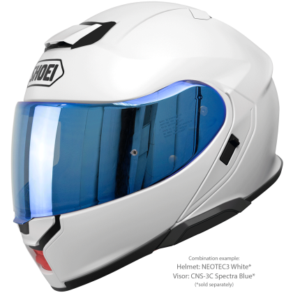 Vizieră cu Efect de Oglindă SHOEI CNS-3C pentru Casca Moto Neotec 3 · Albastru  - 16