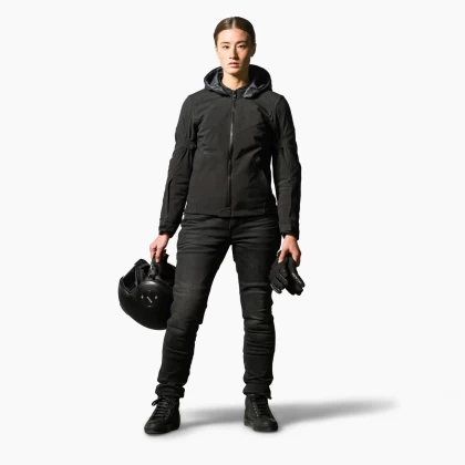 Geacă Moto de Damă din Textil REVIT AFTERBURN H2O LADIES · Verde  - 11