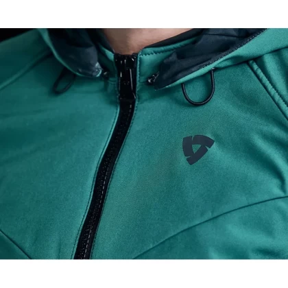 Geacă Moto de Damă din Textil REVIT AFTERBURN H2O LADIES · Verde  - 1