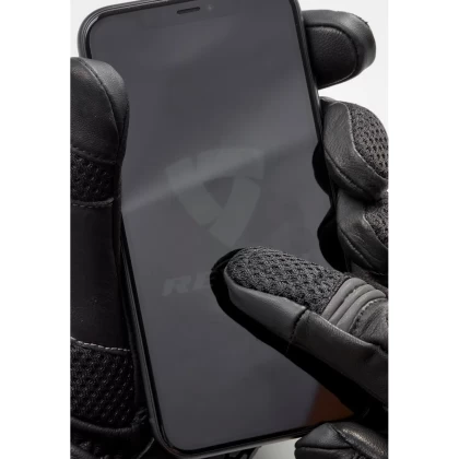 Mănuși Moto din Piele Naturală & Textil GoreTex REVIT TAURUS 2 GTX · Negru  - 4