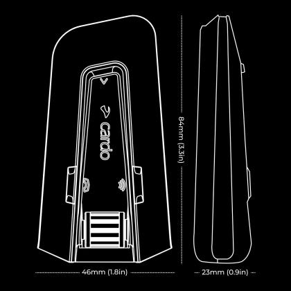 Sistem de Comunicație Moto CARDO PACKTALK EDGE HONDA  - 8