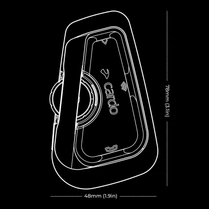 Sistem de Comunicație Moto CARDO FREECOM 4X DUO  - 9