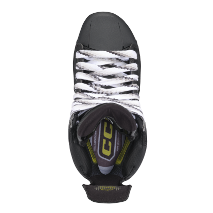 Patine Hochei Jucător, Intermediar, CCM TACKS XF Regular · Negru / Auriu  - 5