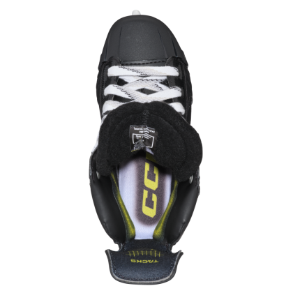 Patine Hochei Jucător, Junior, CCM TACKS XF 80 Regular · Negru / Auriu / Galben  - 5